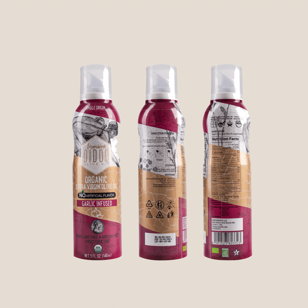 Organic extra virgin olive oil Garlic - Image 4