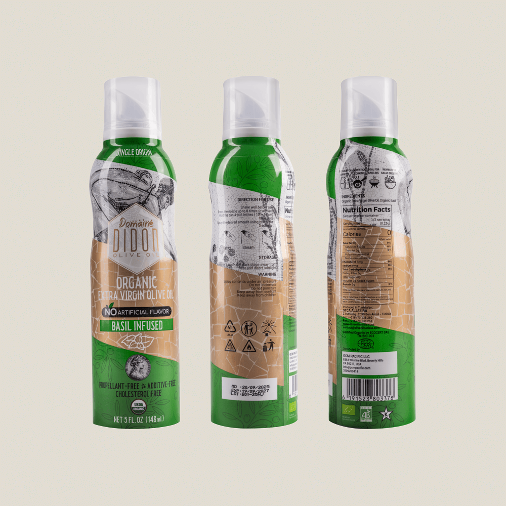 Organic extra virgin olive oil Basil - Image 4